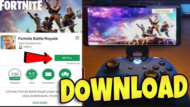 Download Fortnite on Android